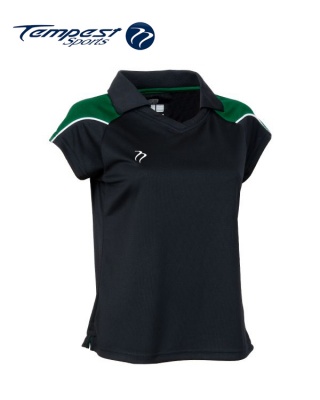 Tempest CK Womens Black Green Playing Shirt